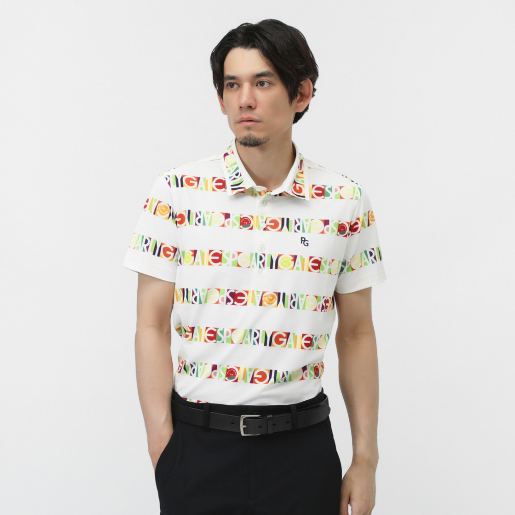 パーリーゲイツ ゴルフウェア 半袖シャツ 春 夏 ビオニコシール