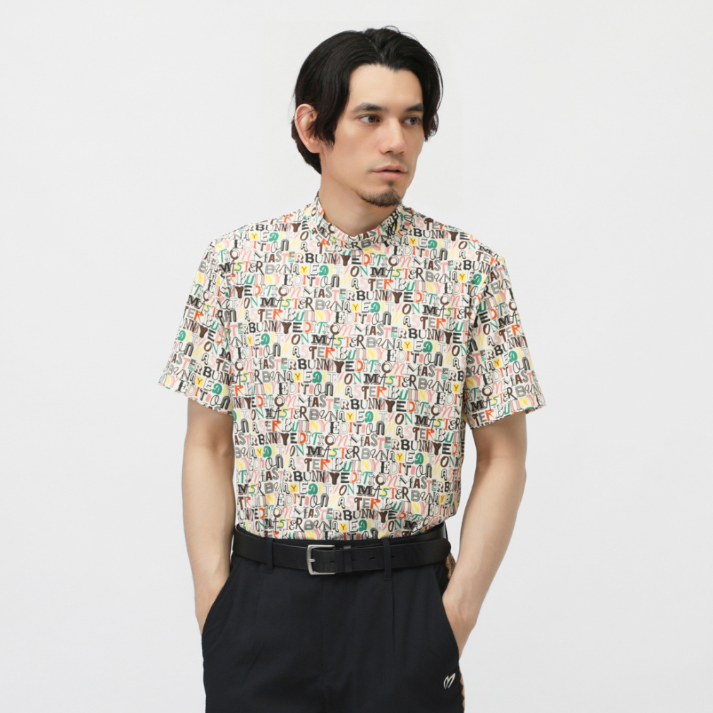 マスターバニーエディション ゴルフウェア 半袖シャツ 春 夏 4WAY