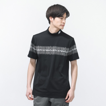S/SLEEVE MOCK NECK PULLOVER 0126166003(ブラック-M)