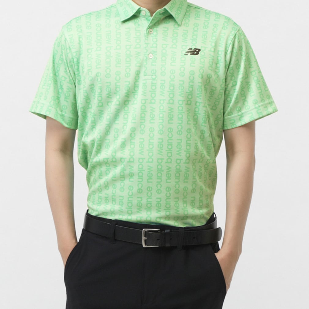 S/SLEEVE COLLAR SHIRT 0125168006(グリーン-S)