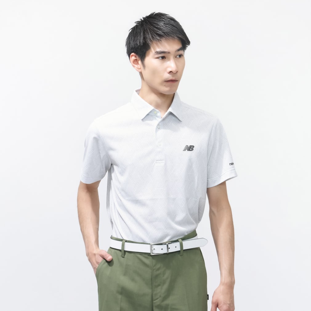 S/SLEEVE COLLAR SHIRT 0126168011(ライトグレー-M)