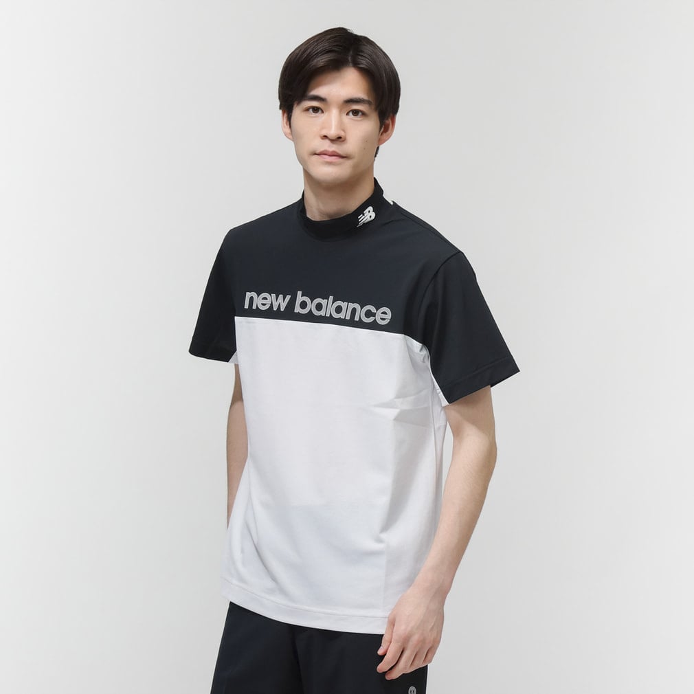 ニューバランス ゴルフウェア 半袖シャツ 春 夏 S/SLEEVE MOCK NECK