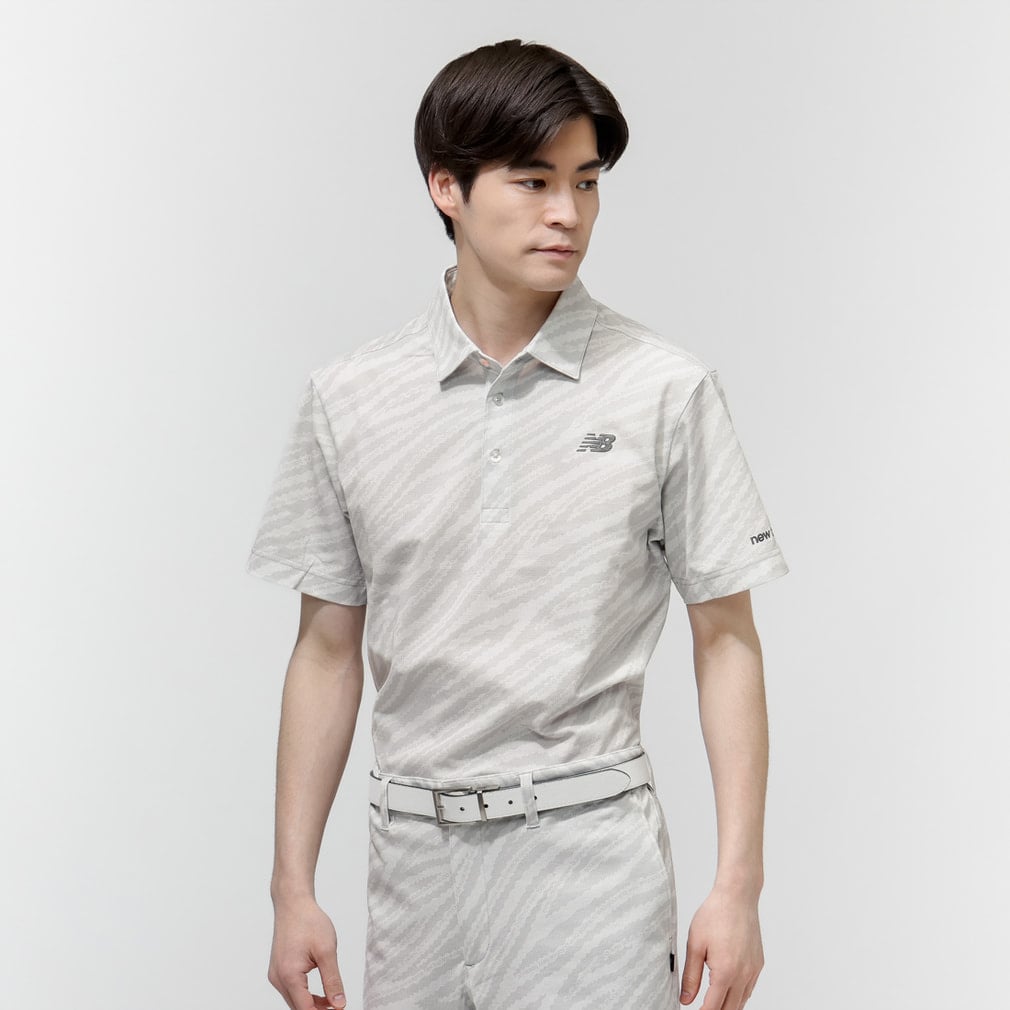 ニューバランス ゴルフウェア 半袖シャツ 春 夏 S/SLEEVE COLLAR SHIRT