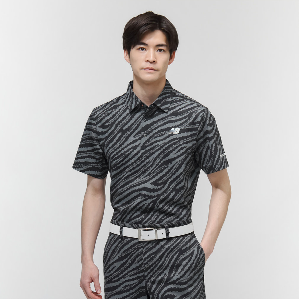 ニューバランス ゴルフウェア 半袖シャツ 春 夏 S/SLEEVE COLLAR SHIRT