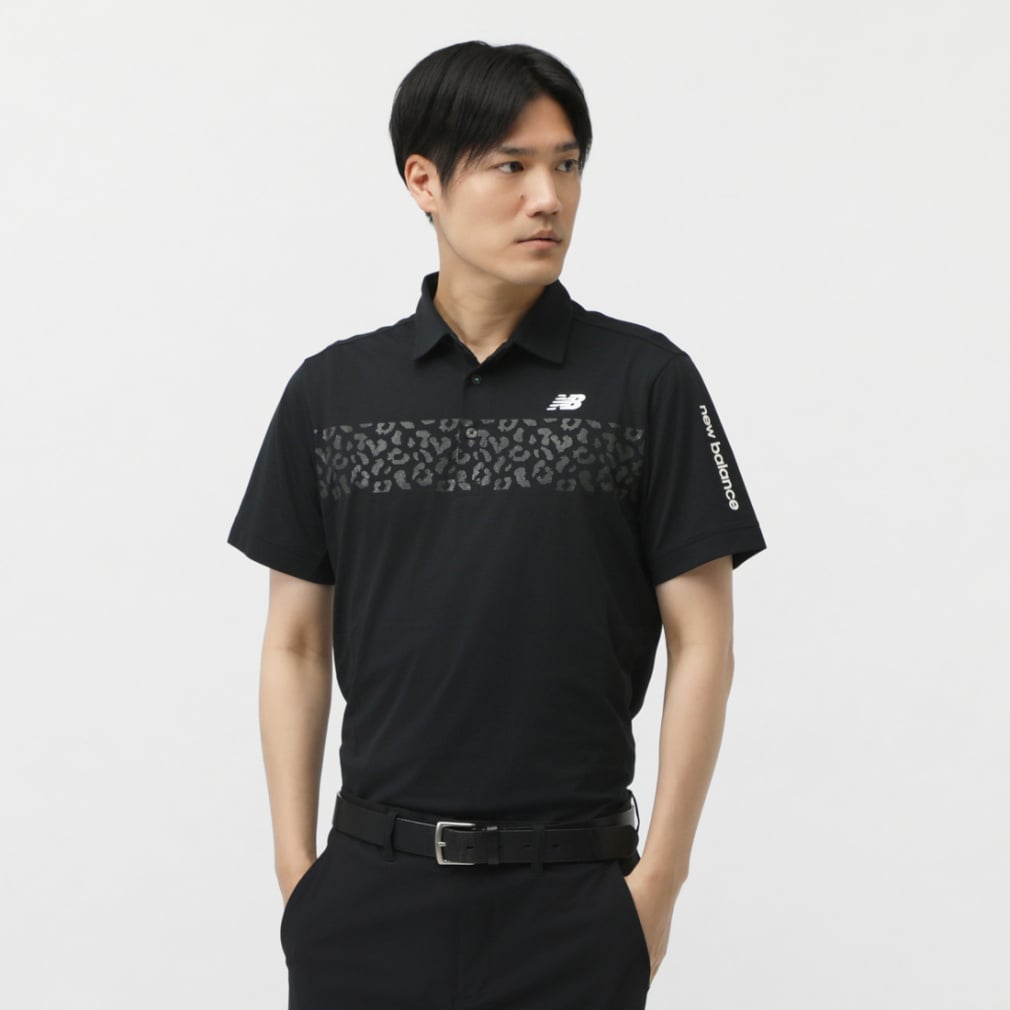 S/SLEEVE COLLAR SHIRT 0125168009(ブラック-M)