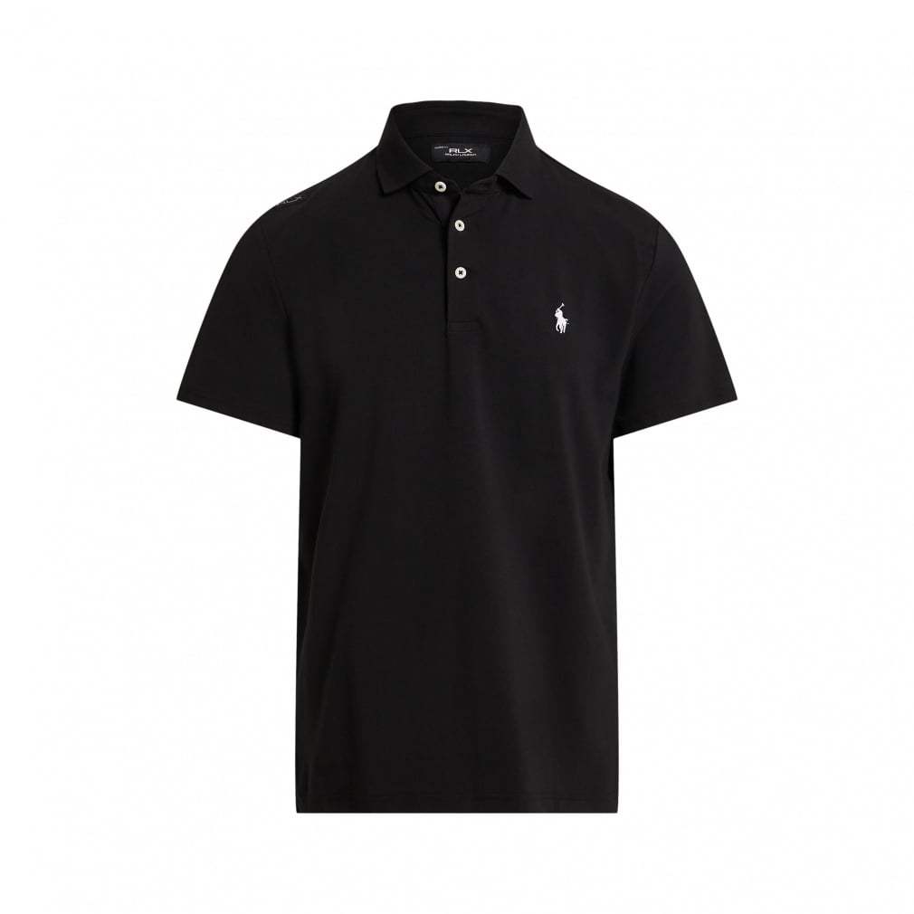 ベーシック テーラード フィット パフォーマンス ポロシャツ SP26-2204(ブラック-S)