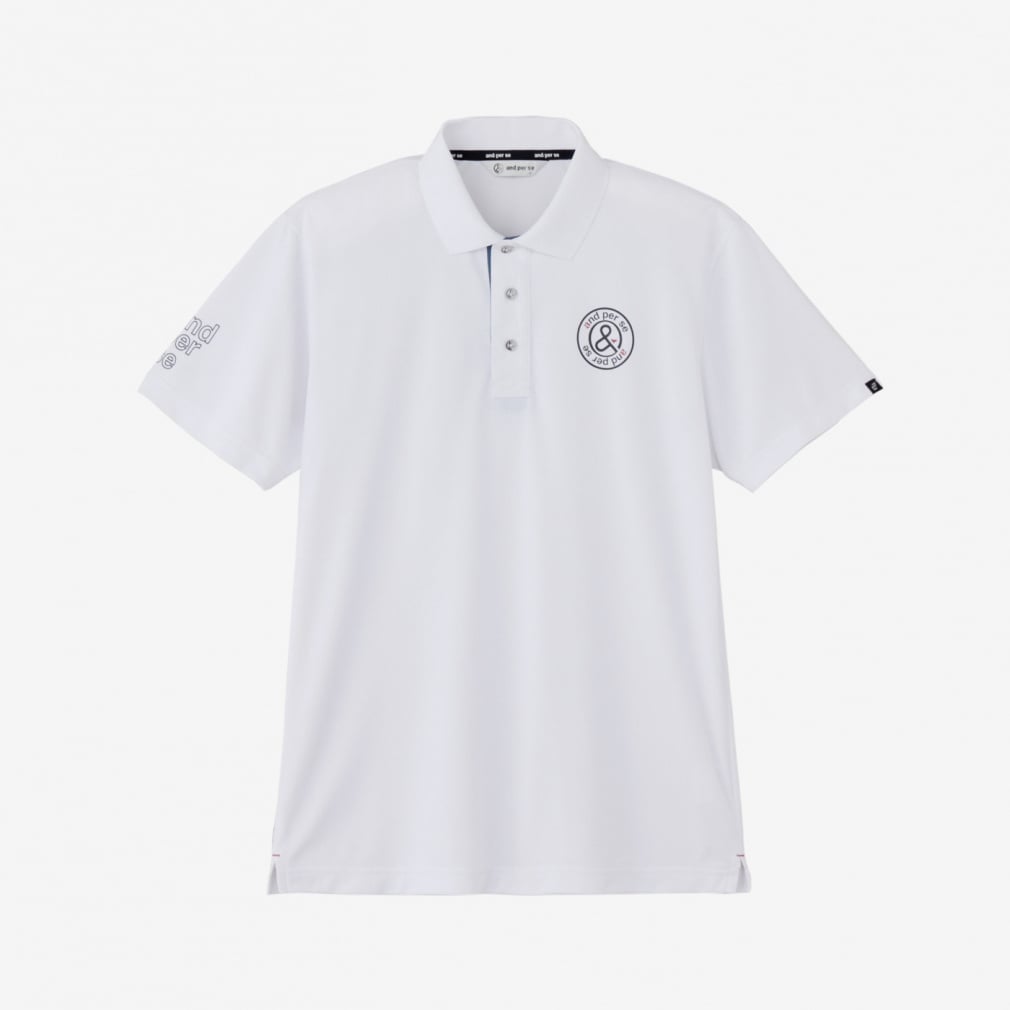 SWING DRYピケ 半袖ポロシャツ( ) AMS9706V1(ホワイト-M)