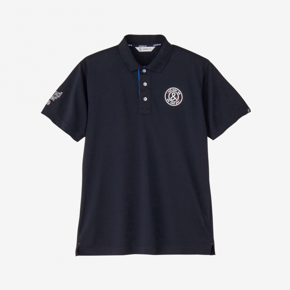 SWING DRYピケ 半袖ポロシャツ( ) AMS9706V1(ブラック-M)