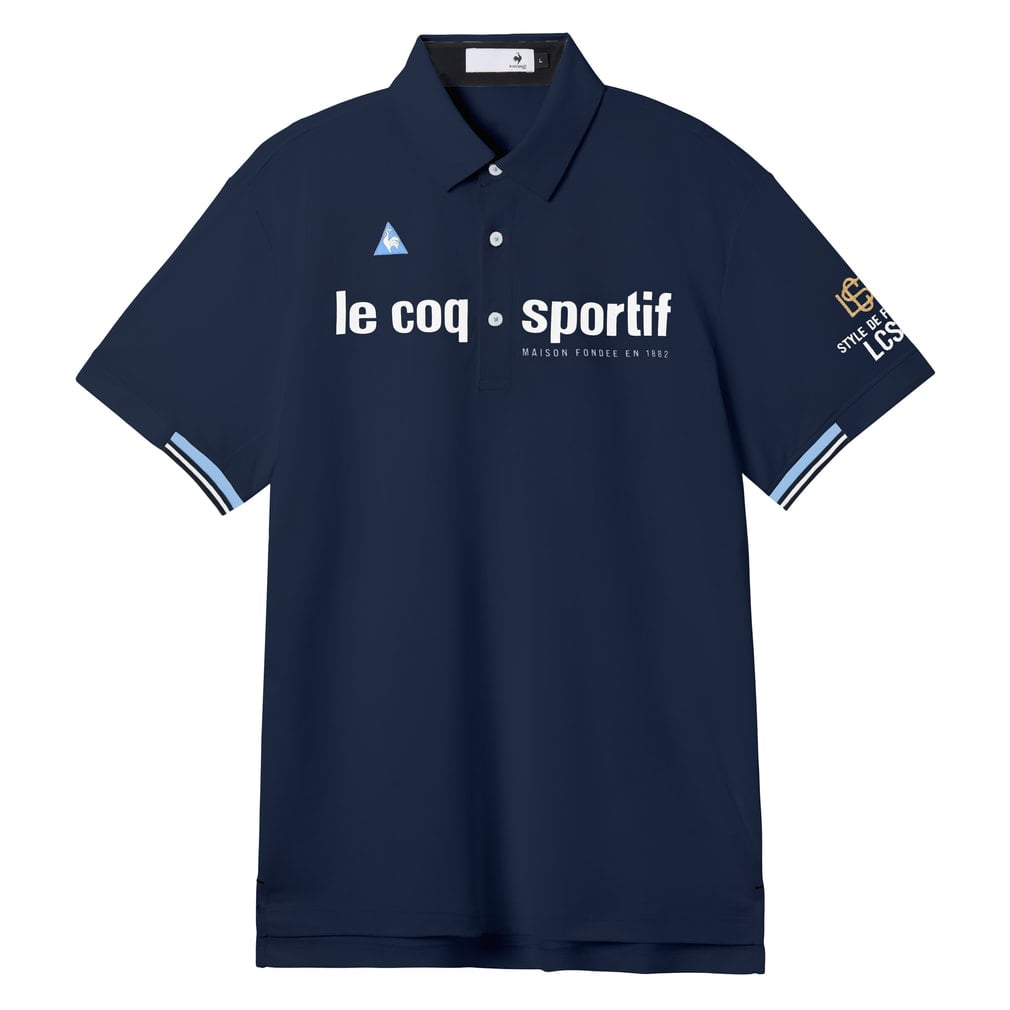 【アルペン別注】ストレスマッピングロゴマーキング半袖シャツ LG6SHSA5M(ネイビー-M)