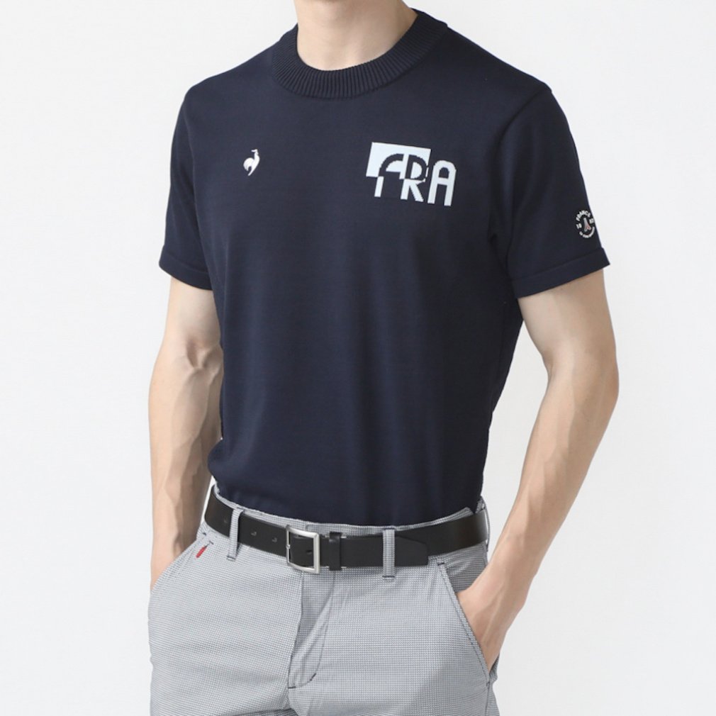 モックネック半袖ニットシャツ QGMXJA08｜Alpen Online