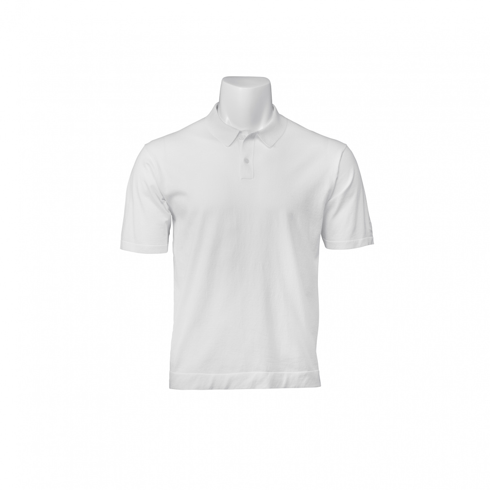 ニットポロ TMPMK133J 6665900394(ホワイト-S)