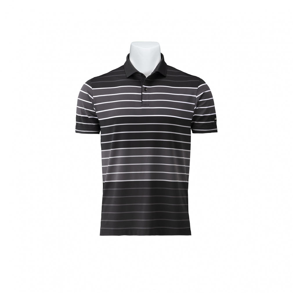 パネルストライプサキゾメシャツ TMPMS100J 6665900592(ブラック-S)