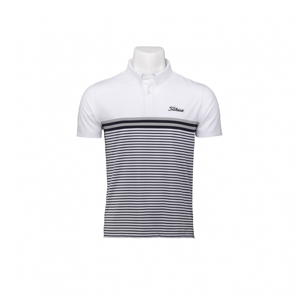 パネルストライプサキゾメシャツ TMPMS118J 6665903241(ホワイト×ネイビー-S)