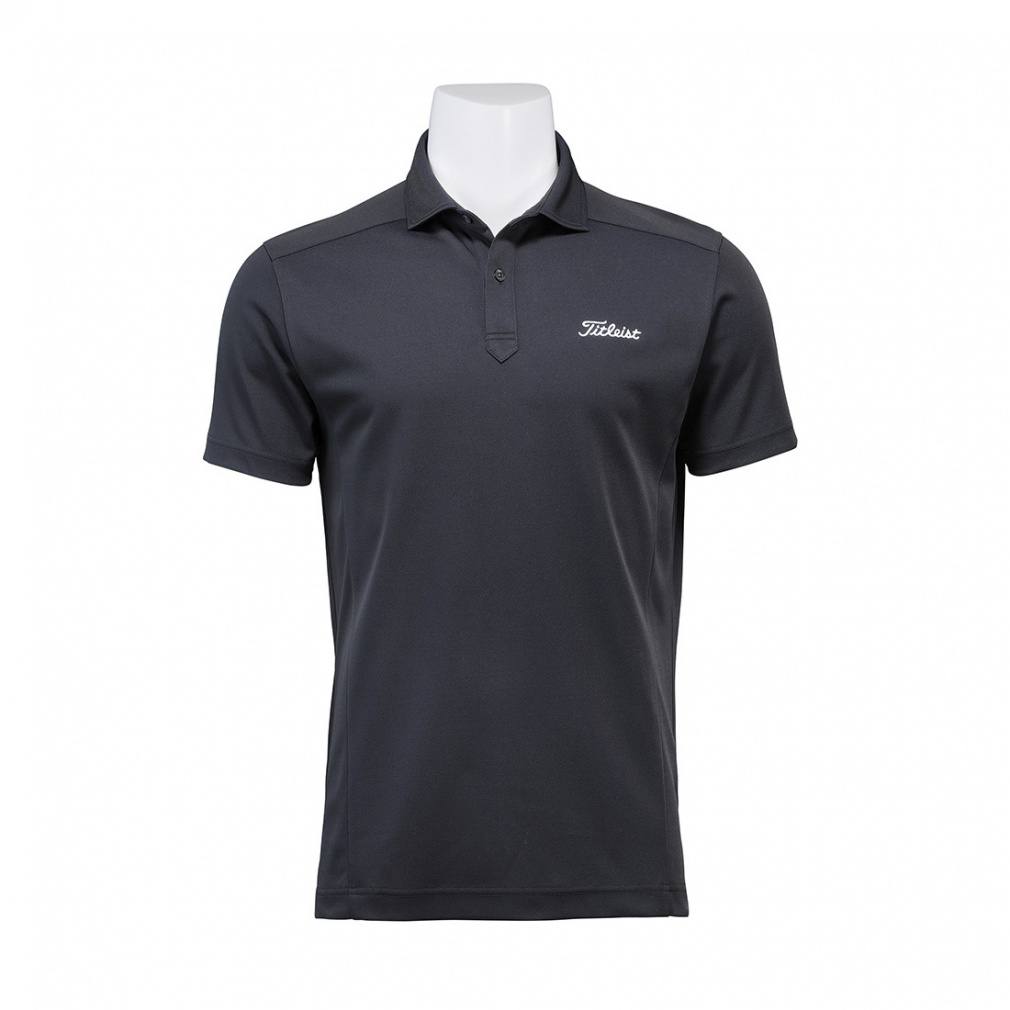 タイトリスト ゴルフウェア 半袖シャツ 春 夏 トリアセコンカノコ