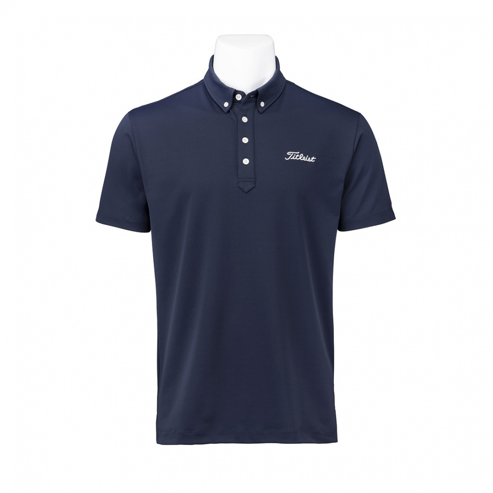 �^�C�g���X�g �S���t�E�F�A �����V���c �t �� �X�g���b�`�{�^���_�E���V���c �c�A�[�t���b�O�V�b�v���f�� TLTMS131J (6665535329) �����Y Titleist