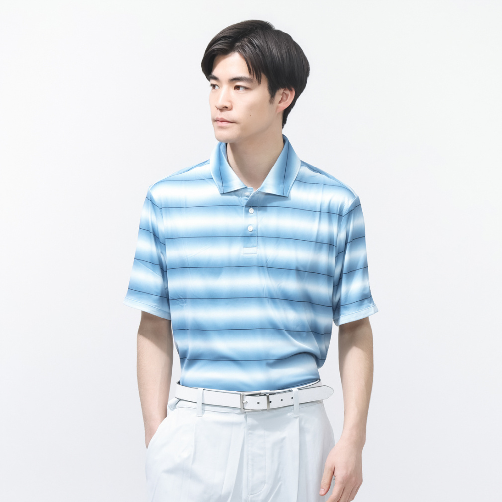 ナイキゴルフ ゴルフウェア 半袖シャツ DF PAR STRPE O S/S ポロ