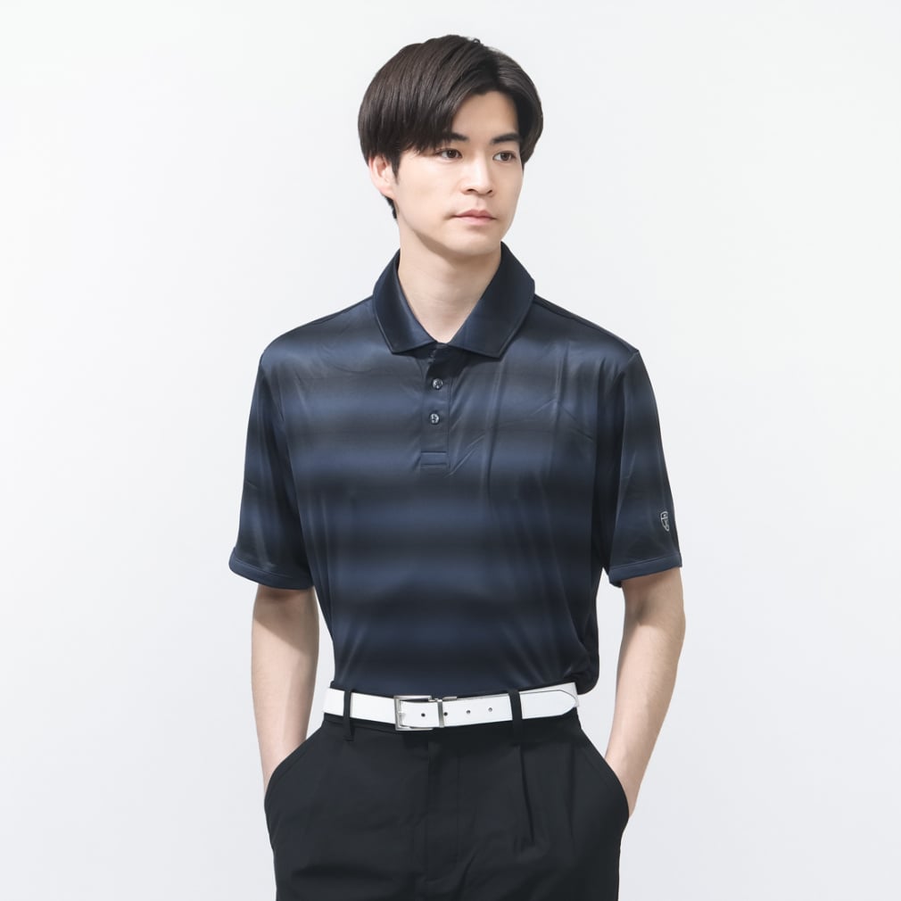 Nike Ko Olina 黒ポロシャツ　ゴルフ NIKE（ナイキ） 【超美品】ナイキゴルフ 半袖ポロシャツ 黒 胸ロゴ Ko