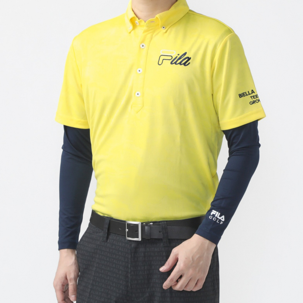 フィラ ゴルフウェア 半袖シャツ 春 夏 半袖シャツ+インナーセット (743500) FILA