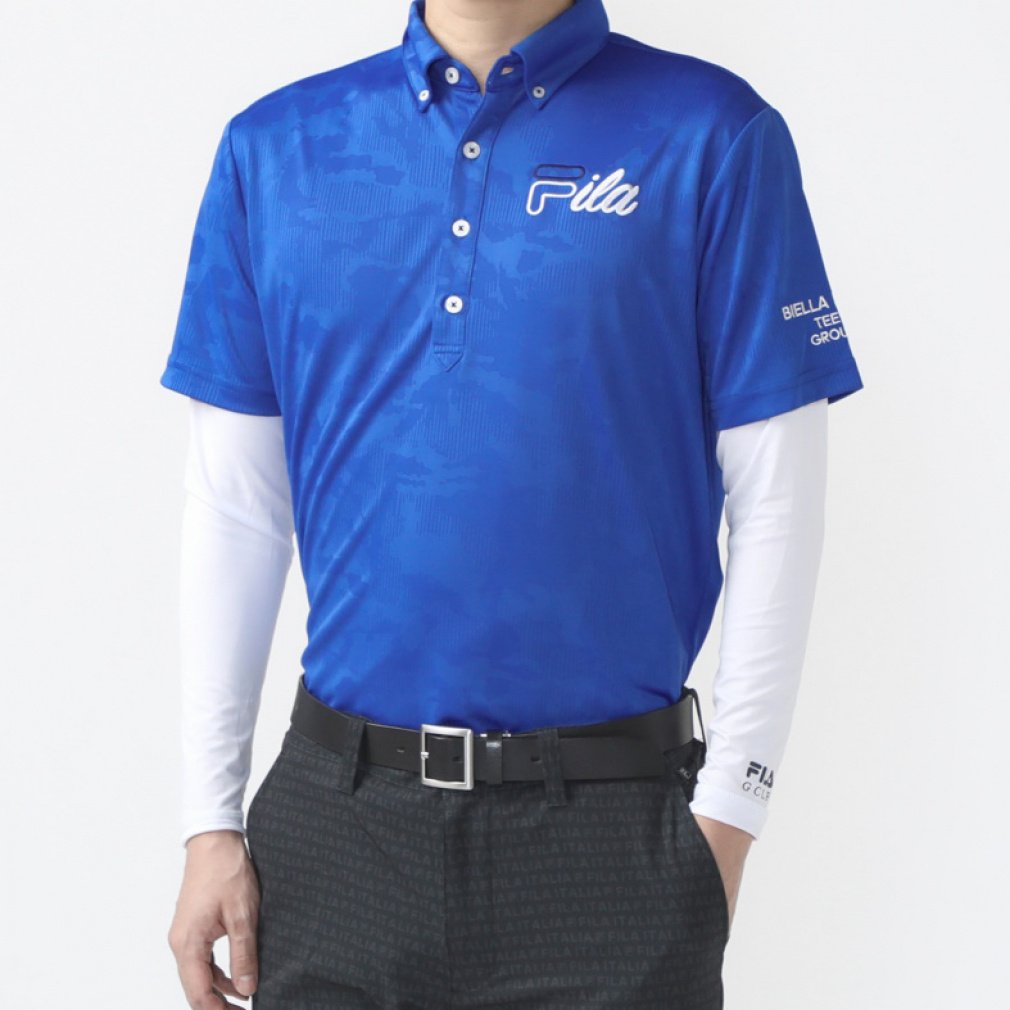フィラ ゴルフウェア 半袖シャツ 春 夏 半袖シャツ+インナーセット (743500) FILA