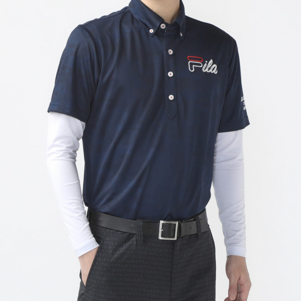 フィラ ゴルフウェア 半袖シャツ 春 夏 半袖シャツ+インナーセット (743500) FILA