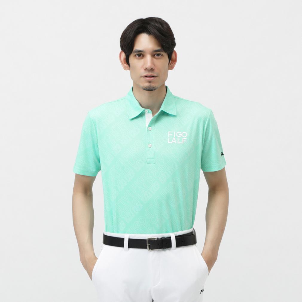 フィラ ゴルフウェア 半袖シャツ 春 夏 タイポPT半袖シャツ (744640) メンズ FILA