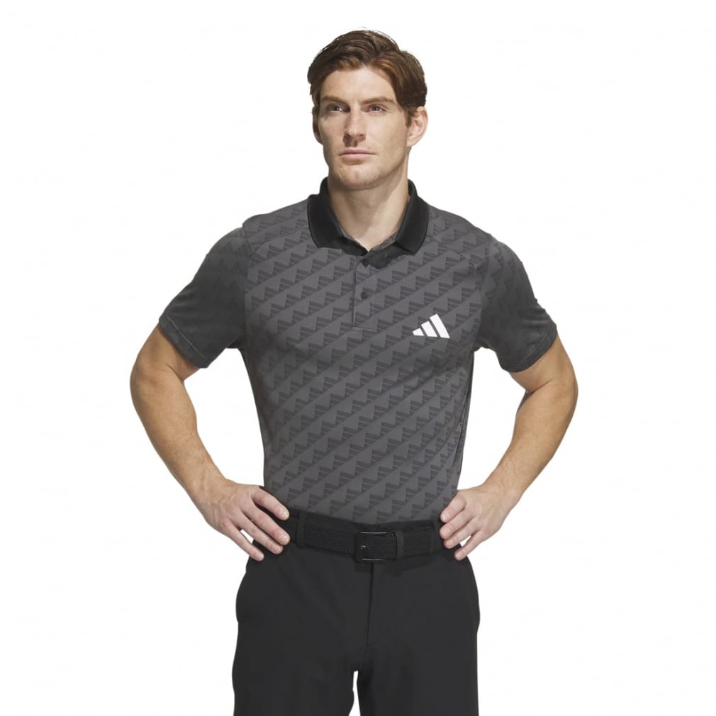 HEAT.RDY BOSジャガードポロ IKJ53(ダークグレー-M)