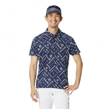 ロゴグラフィックS/Sポロ UN617