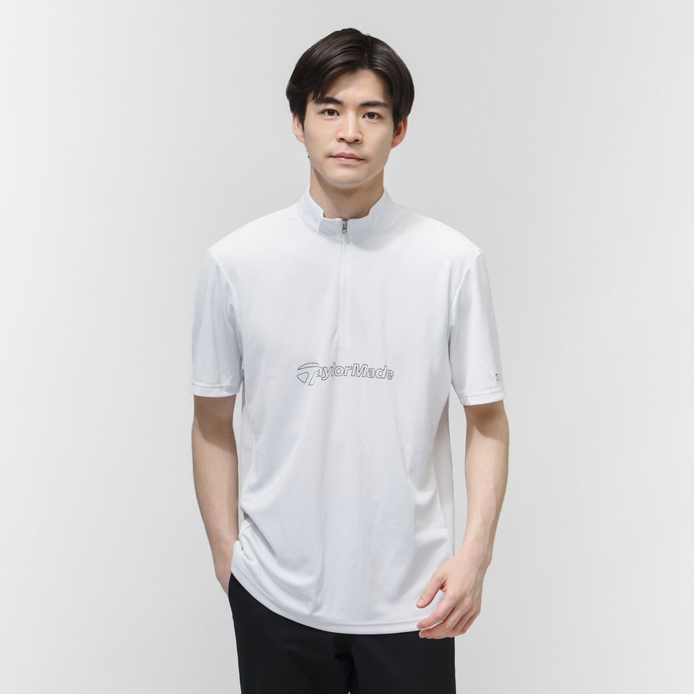 TaylorMadeテイラーメイド カラーブロック メンズモックネックシャツ L dショッピング |テーラーメイド Taylor Made T-ICE サークルロゴ