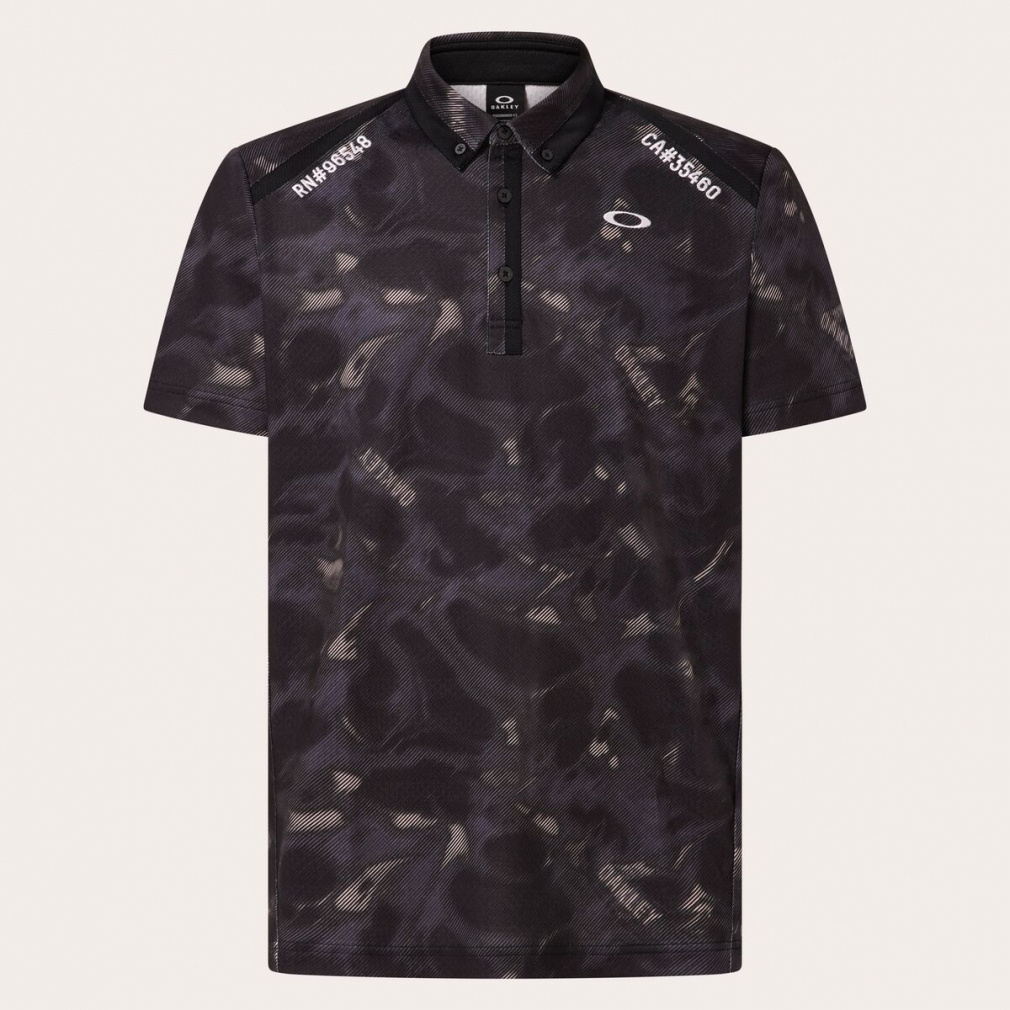 オークリー ゴルフウェア 半袖シャツ 春 夏 DIAGONAL GRAPHIC SHIRT (FOA406435) メンズ OAKLEY