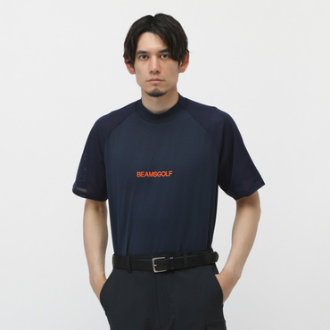 ORANGE LABEL / ラグラン切り替え モックネックシャツ 8203018633