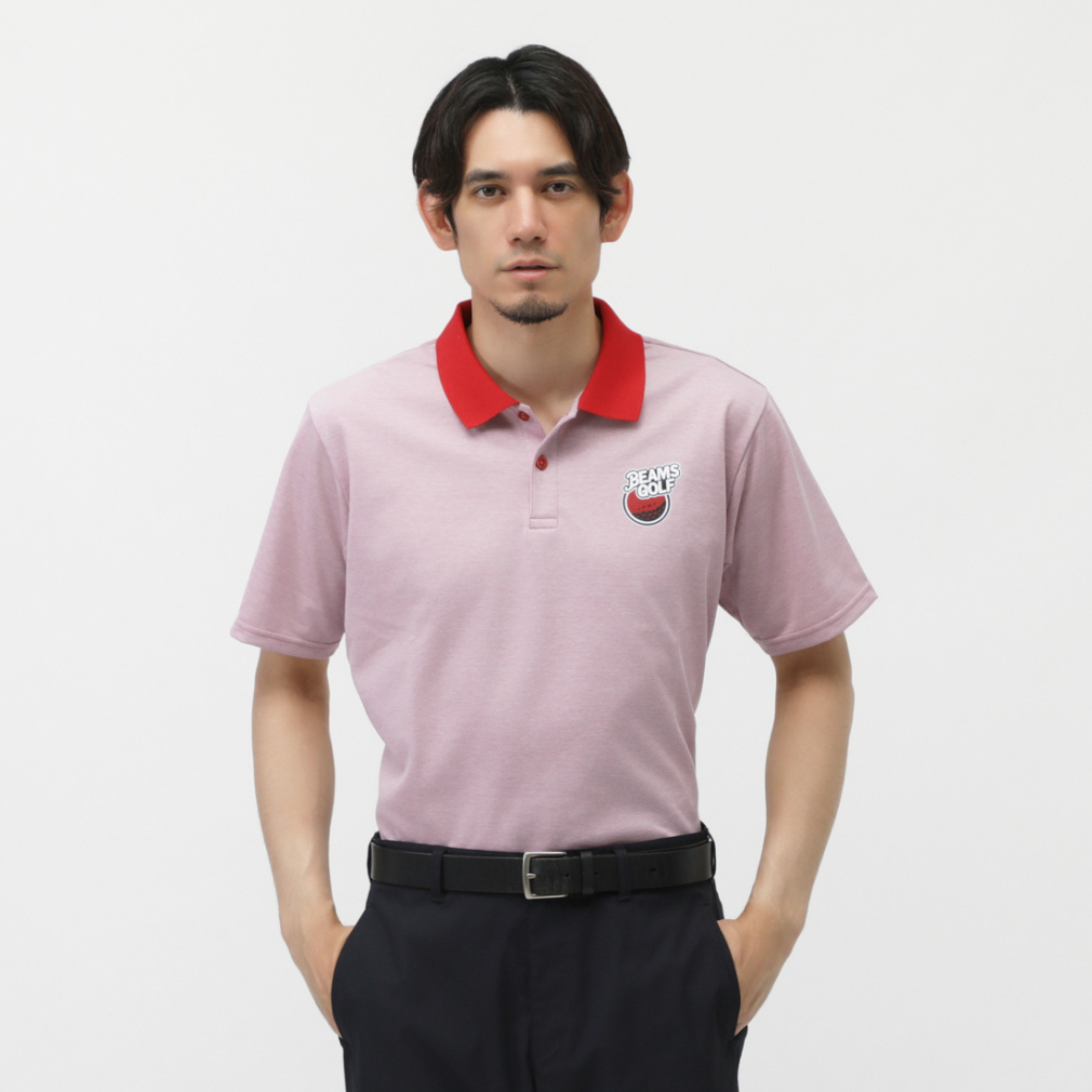 ORANGE LABEL / フルーツロゴ クレリックポロシャツ 8202017744(レッド-S)