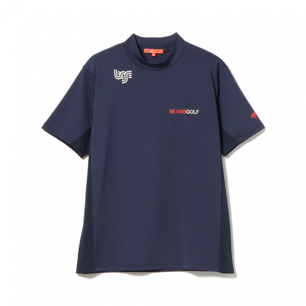 ビームスゴルフ ゴルフウェア 半袖シャツ 春 夏 ORANGE LABEL / USシリーズ モックネックシャツ (82-03-0153-803) メンズ BEAMS GOLF