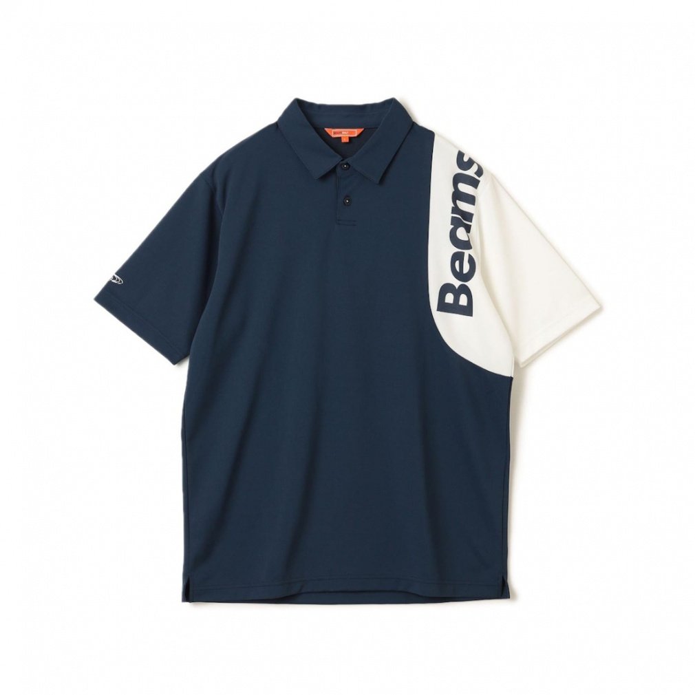 ビームスゴルフ ゴルフウェア 半袖シャツ 春 夏 ORANGE LABEL / ショルダーロゴ ポロシャツ (8202022380) メンズ BEAMS GOLF