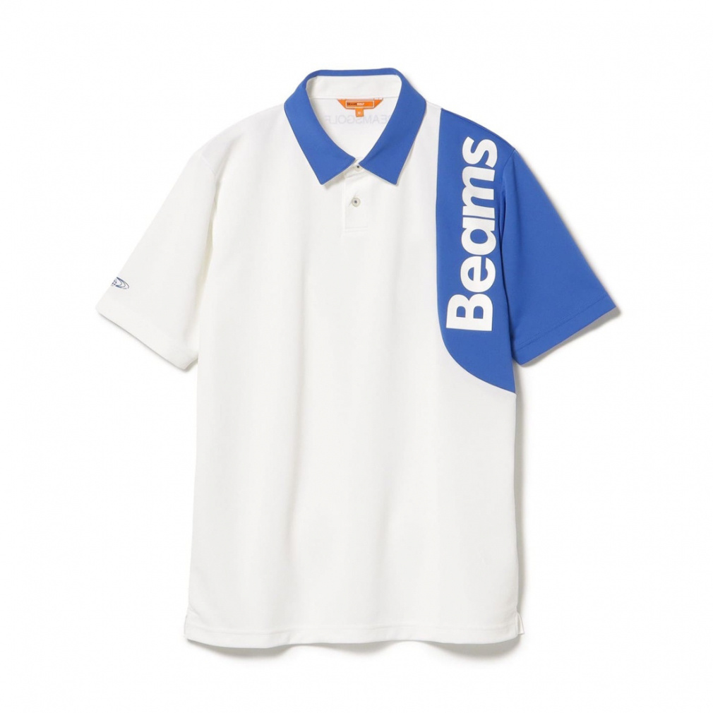 ビームスゴルフ ゴルフウェア 半袖シャツ 春 夏 ORANGE LABEL / ショルダーロゴ ポロシャツ (8202022380) メンズ BEAMS GOLF