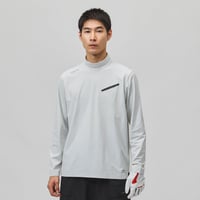 長袖モックネックシャツ TR-1L1556H