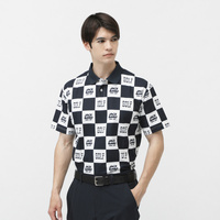 ハニカムダブルフェイスポロシャツ(半袖) 2625160313