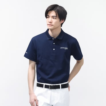 軽量ピンカリストレッチ 半袖ポロシャツ 2626160139