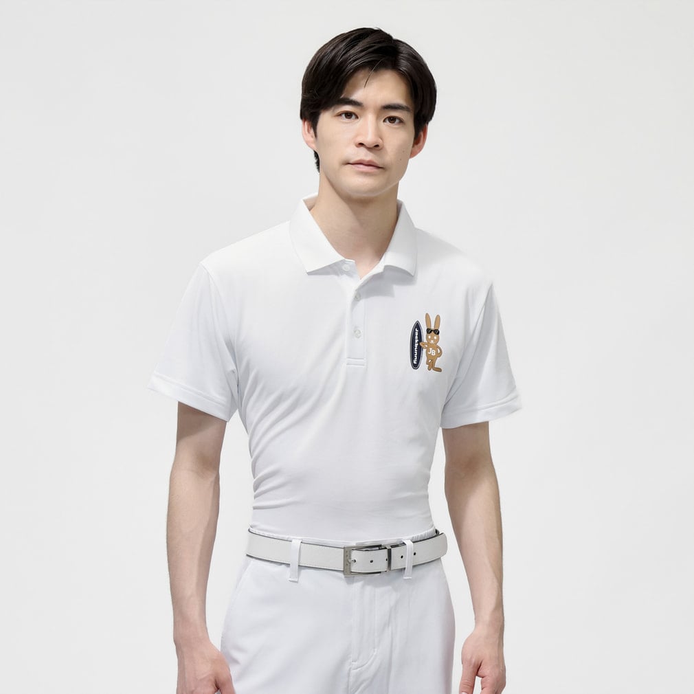 ジャック バニー ゴルフウェア 半袖シャツ 春 夏 ASEIYARN 半袖