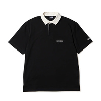 【早い者勝ち✨】新品 ニューエラゴルフ メンズ ベロアジップシャツ L ツートン NEW ERA GOLF［ニューエラゴルフ］VELOUR LONG SLEEVE POLO SHIRT
