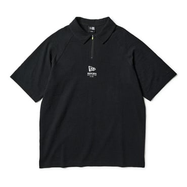 GF SS SEERSUCKER POLO BLK 261 14859911