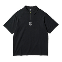 ニューエラ ゴルフウェア 半袖シャツ 春 夏 GF SS SEERSUCKER POLO BLK