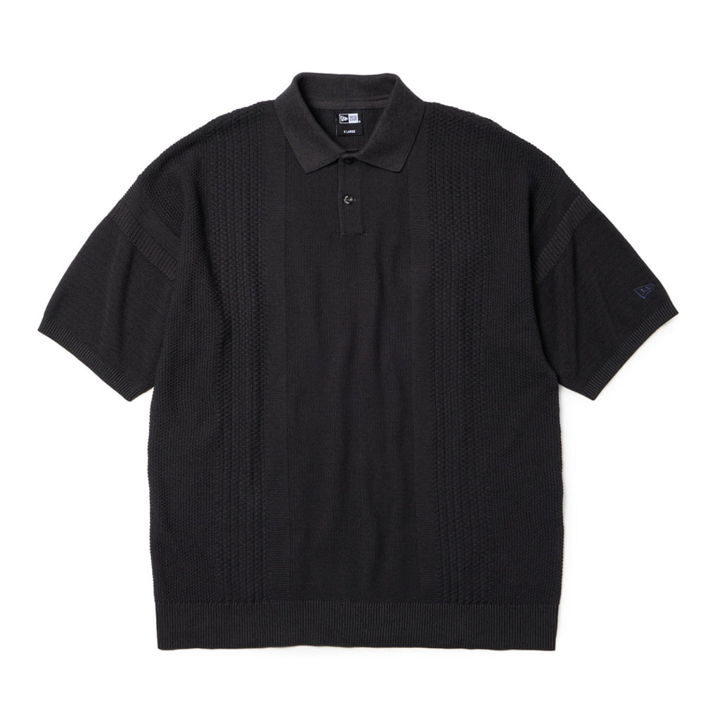 �j���[�G�� �S���t�E�F�A �����V���c �t �� GF SS KNIT POLO SMKR 261 (14859934) �����Y NEW ERA