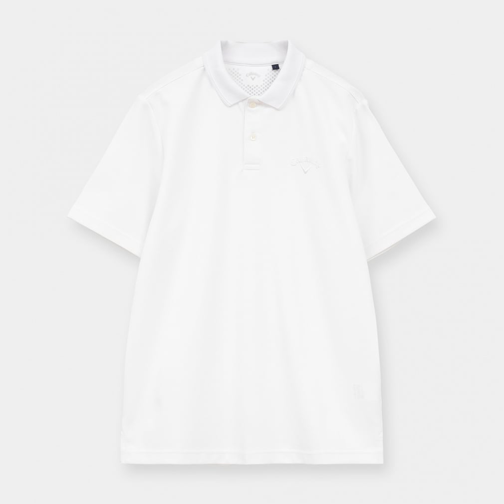 タックカノコ半袖ポロシャツ C26134140(ホワイト-3XL)