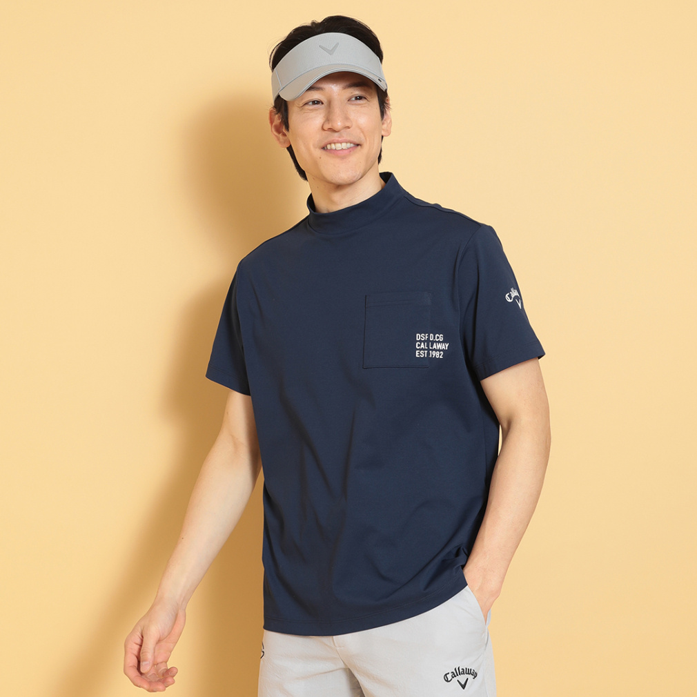 3℃裏クール天竺モックネックシャツ C25134108｜Alpen Online