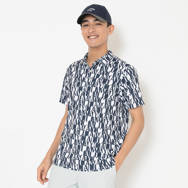 ミニカノコロゴ総柄半袖シャツ C26134110