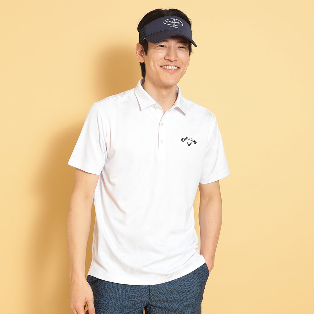 フラワージャカードシャツ C25134115(ホワイト-3XL)