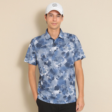 LEONARD　SPORT フラワープリント 半袖シャツ LEONARD SPORT フラワープリント 半袖シャツ 未使用 LEONARD