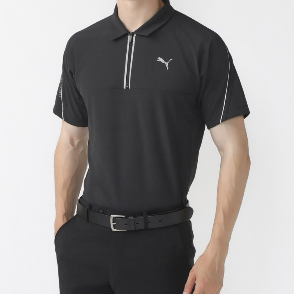 PF ストレッチCBテックカット1/4ZIPポロS/S 627611｜Alpen Online