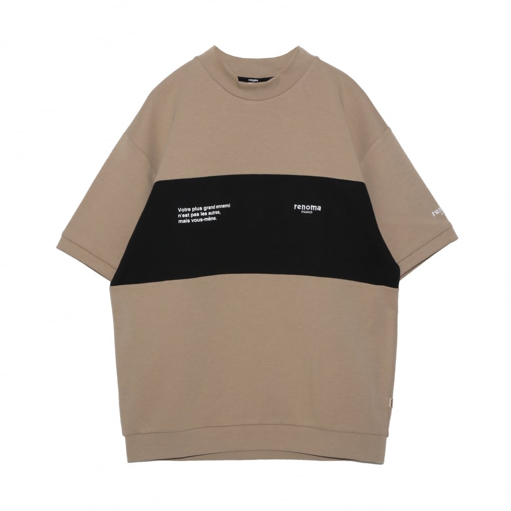 MOCKNECK SWITCH SWEAT SS RGBC-001(ベージュ-S)