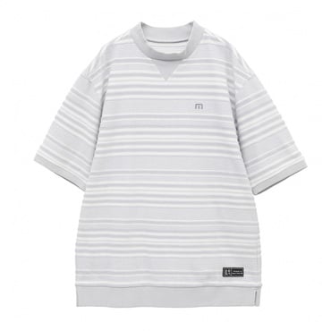 S/S Pile Border Relax Mock 7AL015
